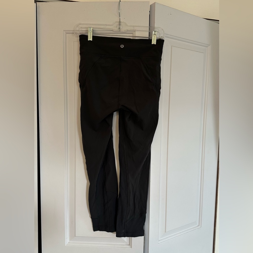 Lululemon Dark Gray Leggings 7/8 length